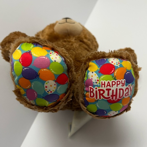 Build A Bear 🧸🎈 Workshop Happy Birthday 16" Colored Balloons Soft Animal Plush - Picture 11 of 12